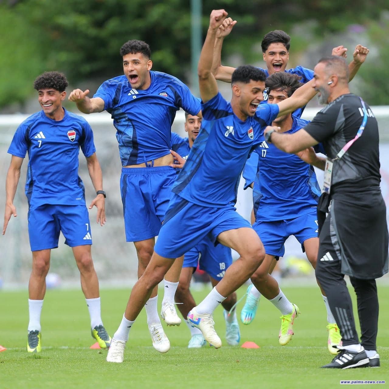 الأولمبي العراقي يواجه أوكرانيا في افتتاح مشواره بأولمبياد باريس اليوم